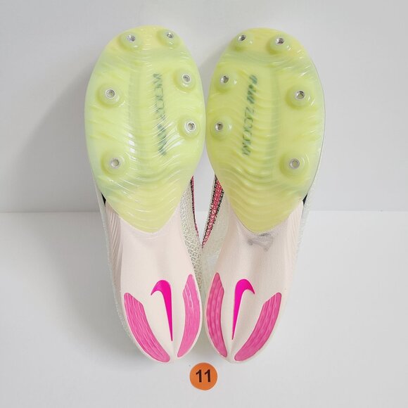 NEW Nike Air Zoom Victory Track & Field Shoes WITH SPIKES CD4385-101 Size 11 main image 5
